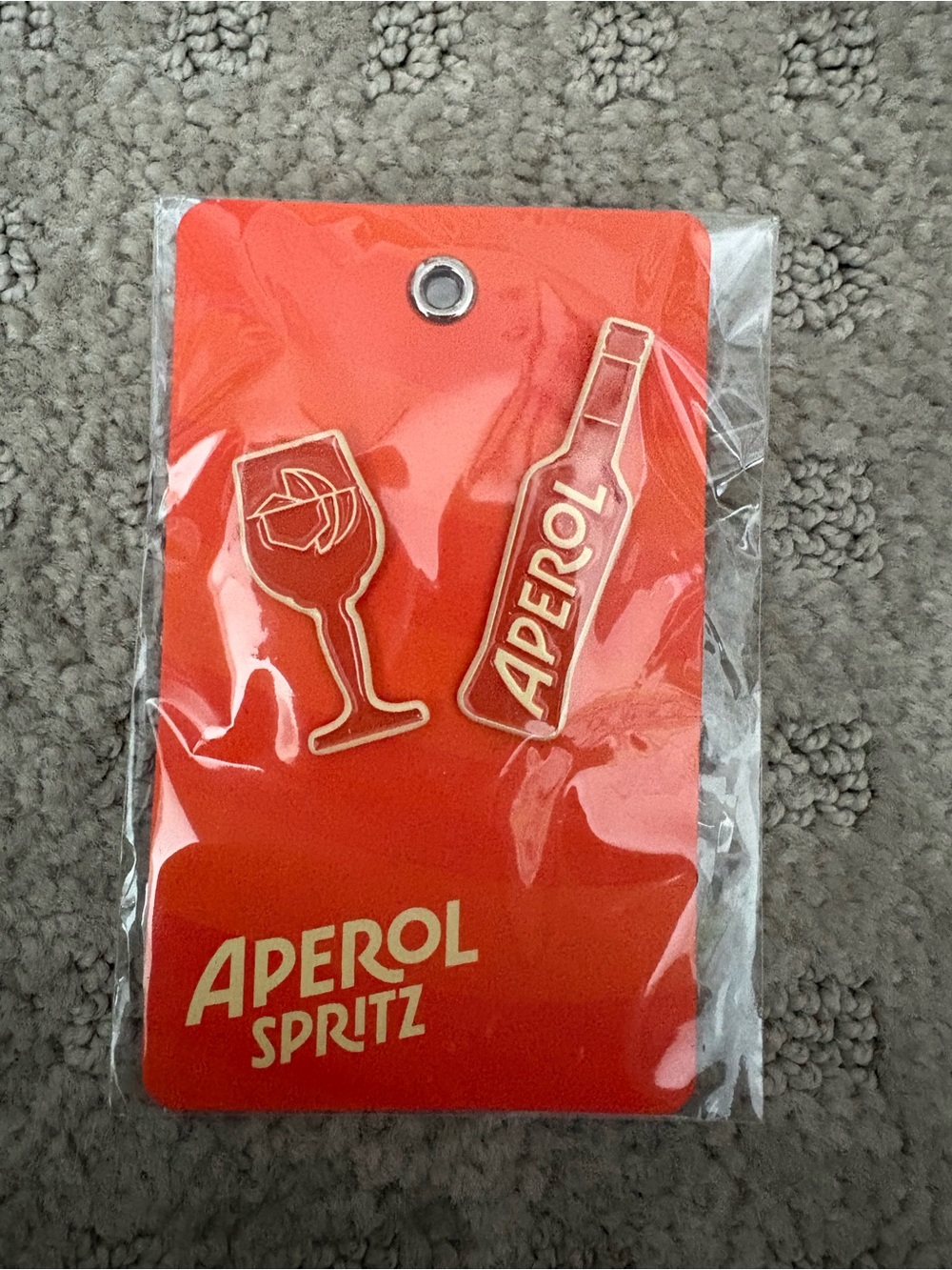 Aperol Spritz Enamel Pin Set